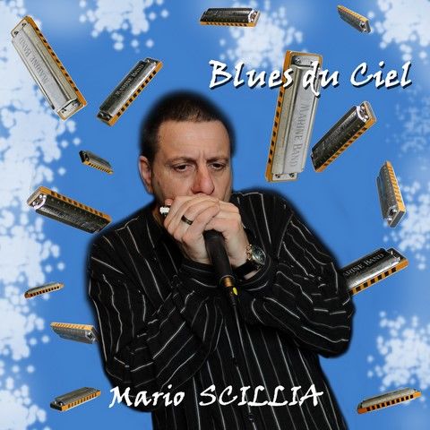 CD blues du ciel harmonica  Mario Scillia